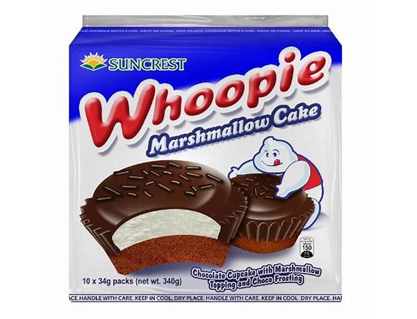 Whoopie choco food facts