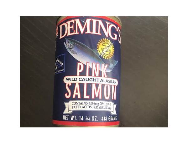 Wild alaska pink salmon food facts