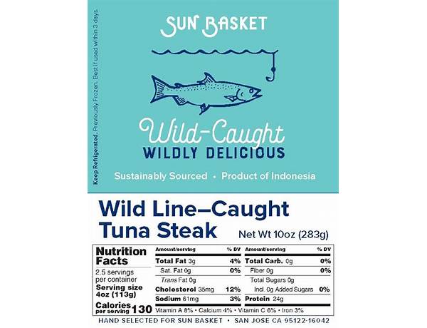 Wild albacore tuna food facts