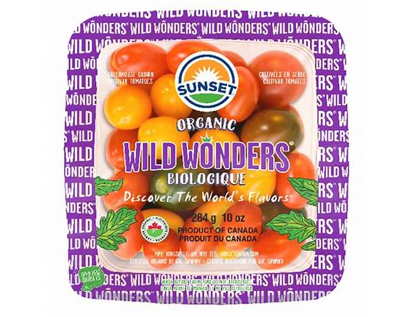 Wild wonders organic grape tomatoes ingredients