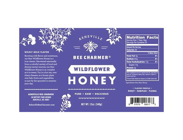 Wildflower honey ingredients