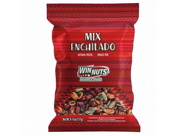 Winnuts mix enchilado ingredients