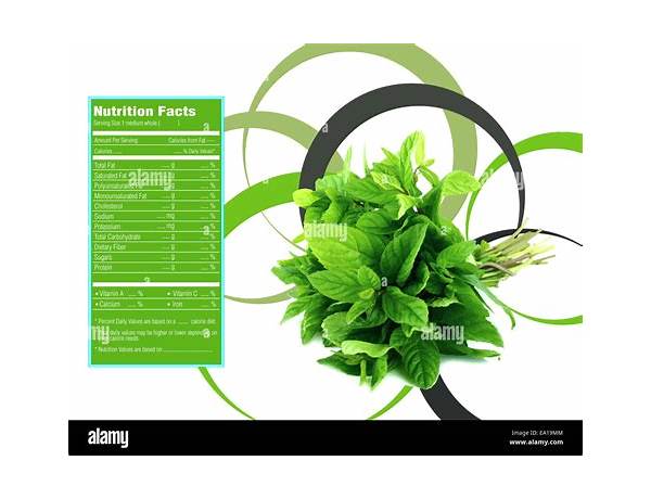 Winter mint food facts
