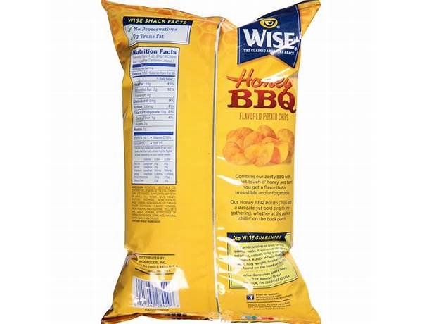 Wise bbq nutrition facts