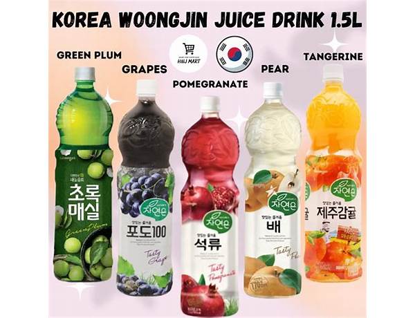 Woongjin ingredients