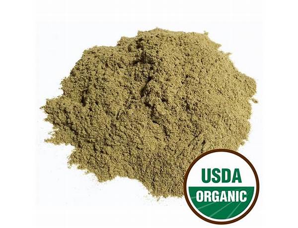 Yarrow flower powder organic food facts