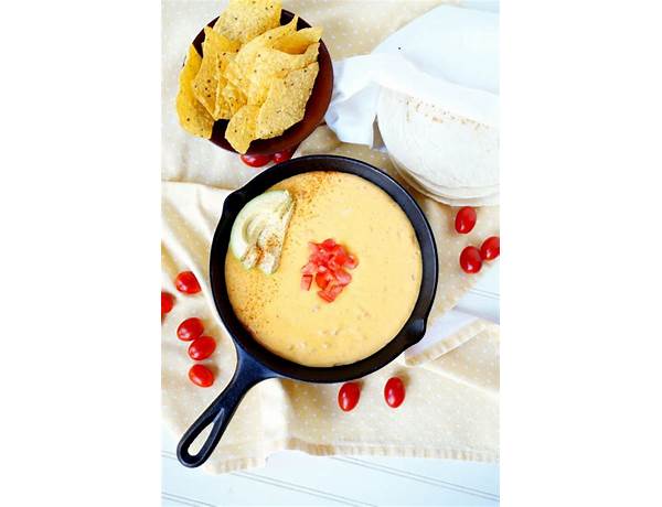 Yellow queso with peppers ingredients