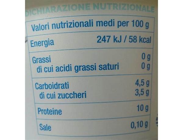 Yogurt greco food facts