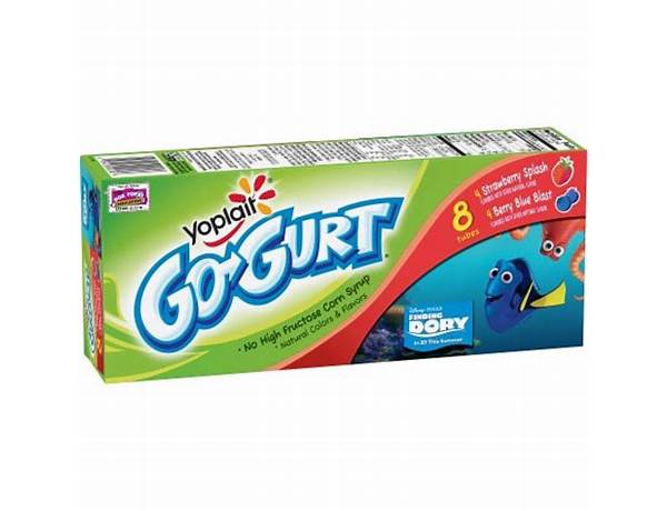 Yoplait go-gurt variety pack berry/strawberry 8 count food facts