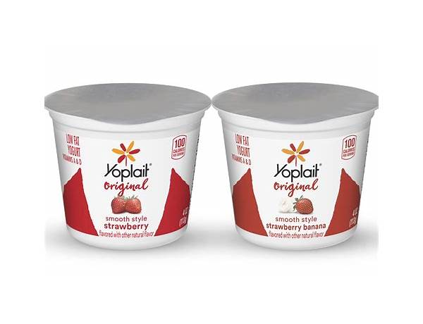 Yoplait original food facts