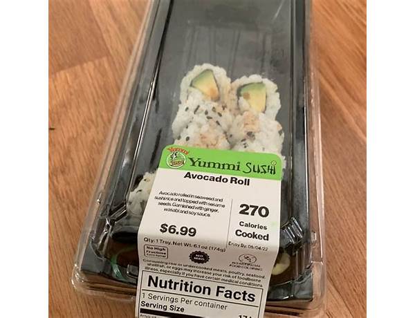 Yummi sushi food facts