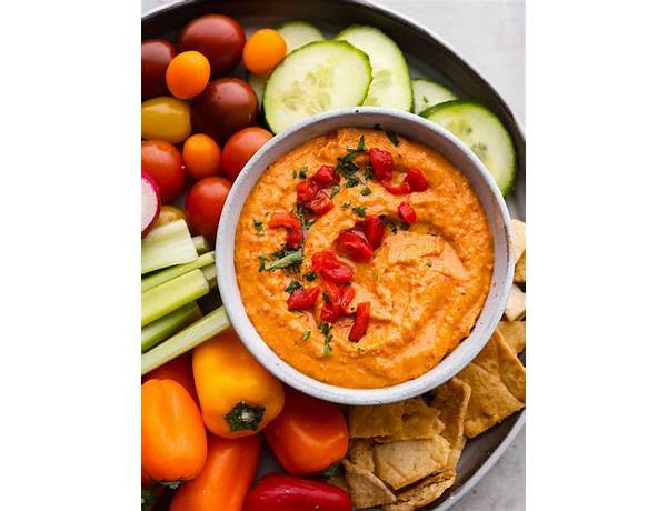 Zero fat roasted red pepper hummus ingredients