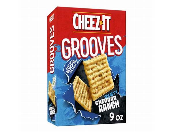 Zesty cheddar ranch grooves food facts