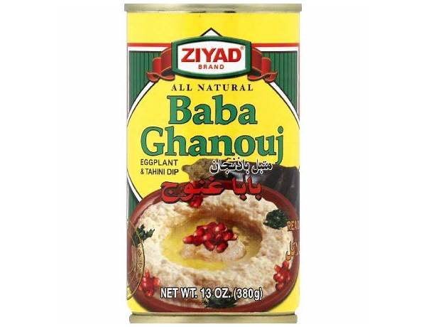 Ziyad, premium baba ghanouj food facts